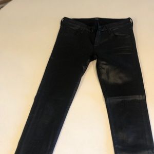 Black shimmering jean/pant